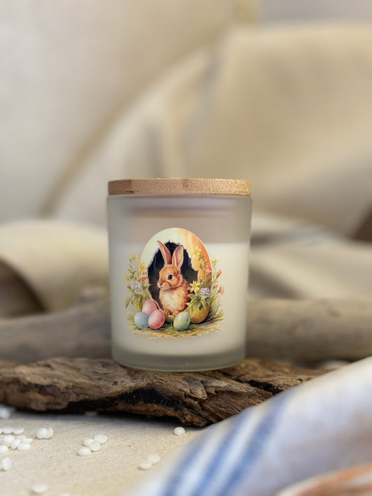 Bougie Pâques · Édition Limitée · Cire végétale 130g