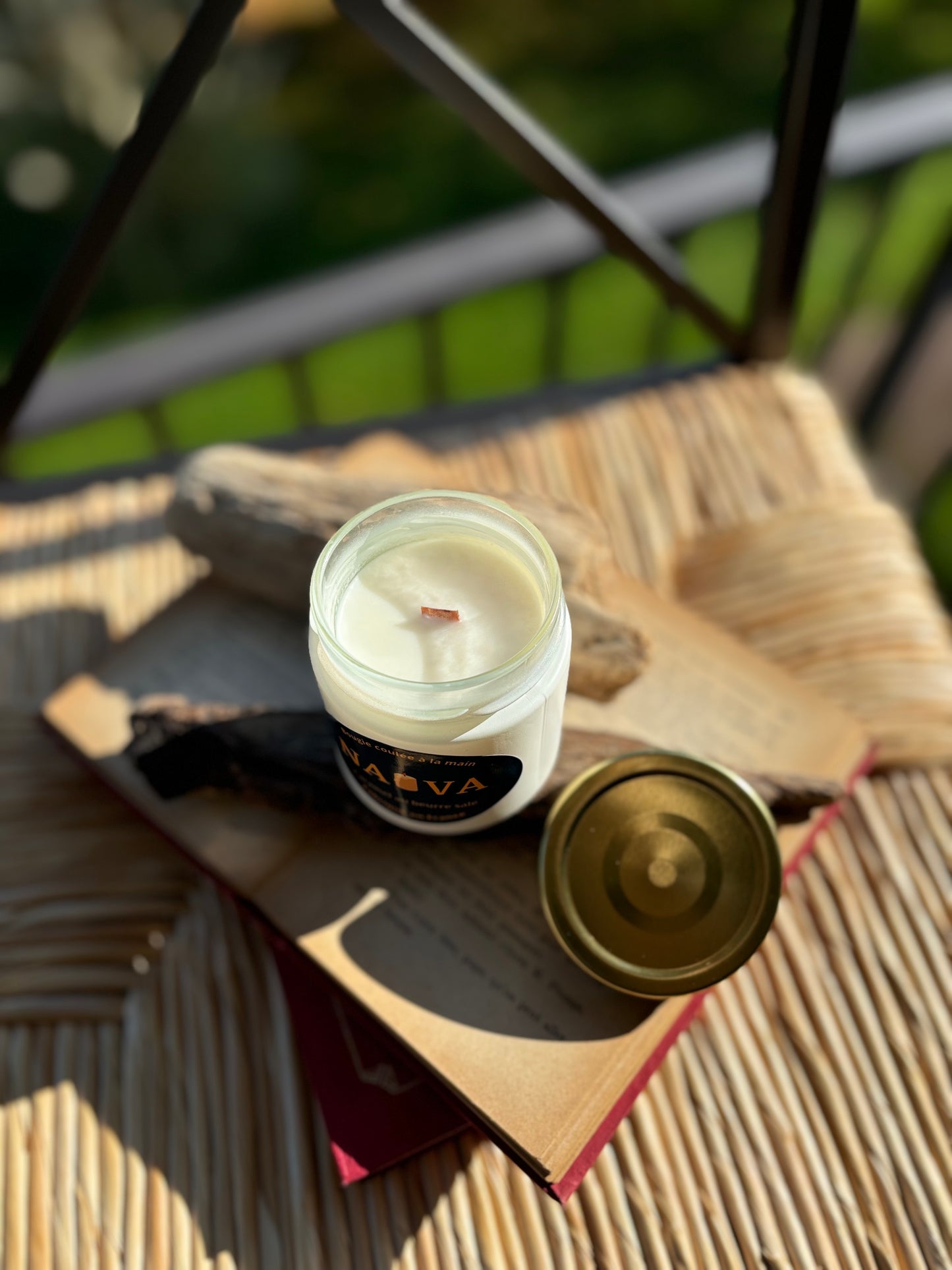 Bougie Mûre & Myrtilles · Évasion Sauvage · Cire végétale 160g
