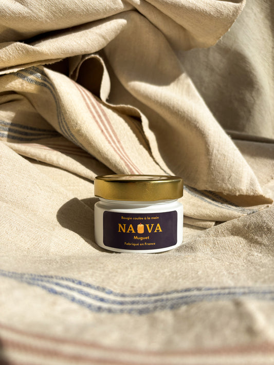 Bougie Muguet · Fraîcheur du Printemps · Cire végétale 80g