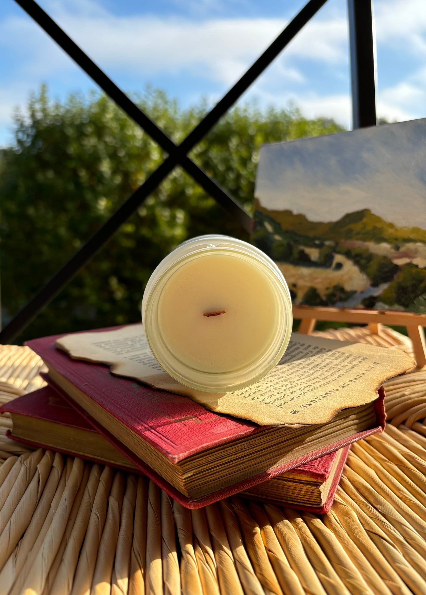 Bougie Jasmin · Sérénité & Élégance Florale · Cire végétale 160g